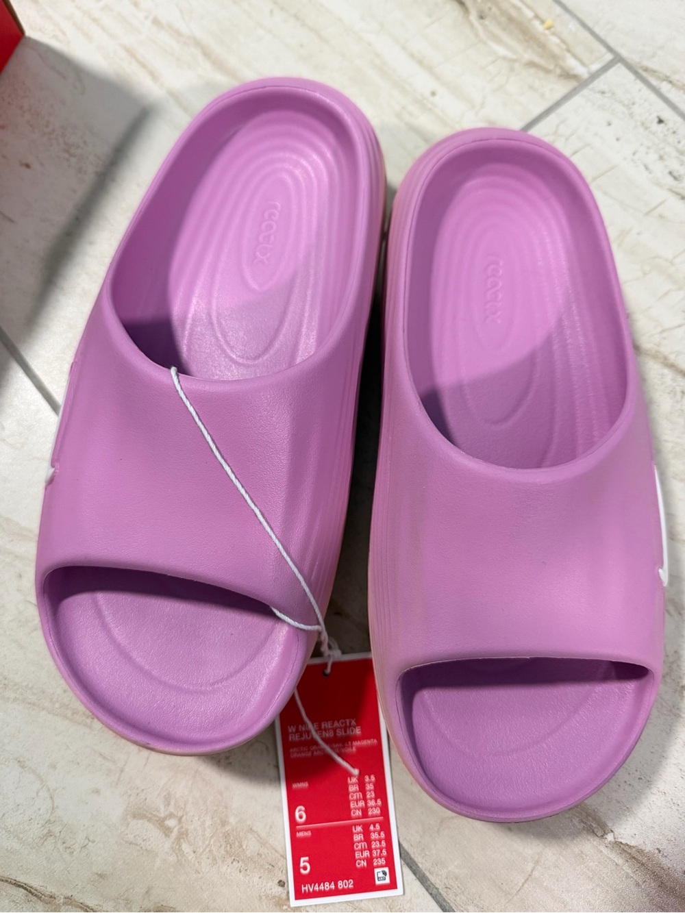 Nike Women’s Reactx Rejuven8 Slide US Size 6 - Picture 2 of 7